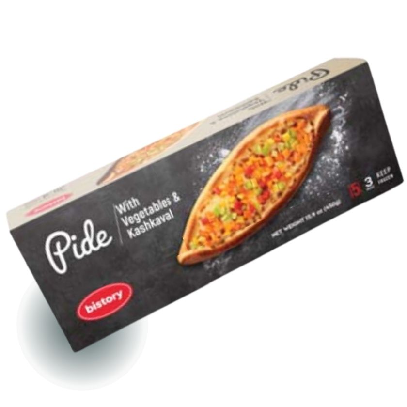 Envase con 3 Pide de verduras, 100 gramos cada uno