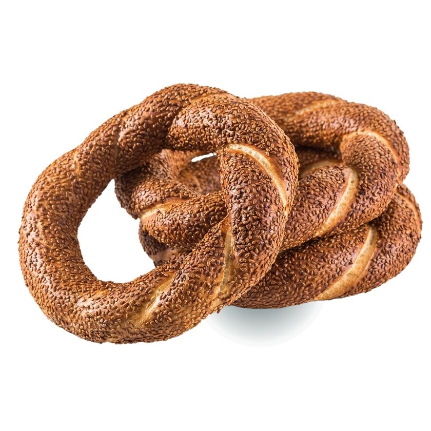Simit de Ankara a granel con panes de 115 gramos